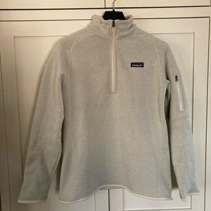 Patagonia better sweater quarter zip with pockets